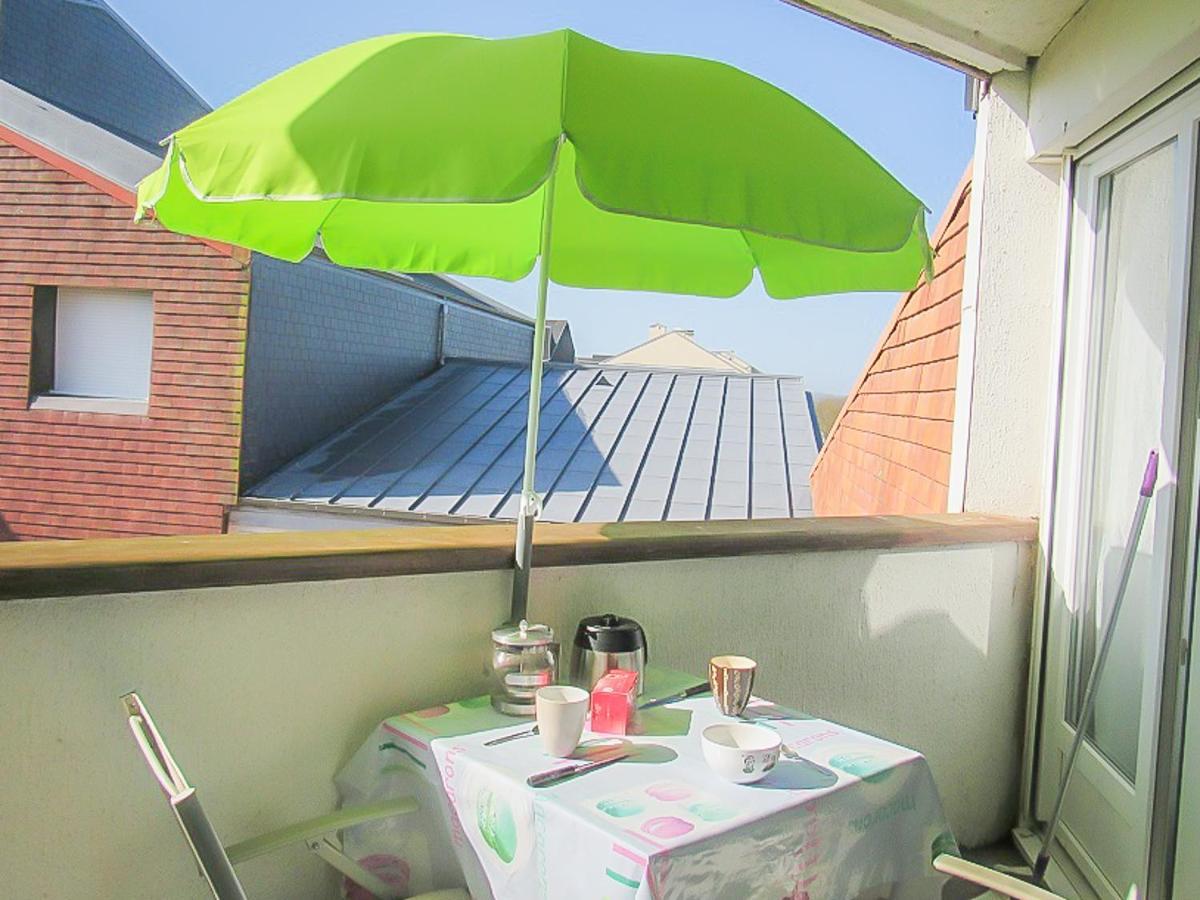Cabourg, Cosy Appartement Avec Balcon + Parking Prive Ngoại thất bức ảnh